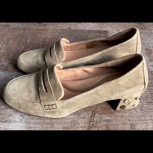 UGG Leather/Suede Elise Loafer Shoes